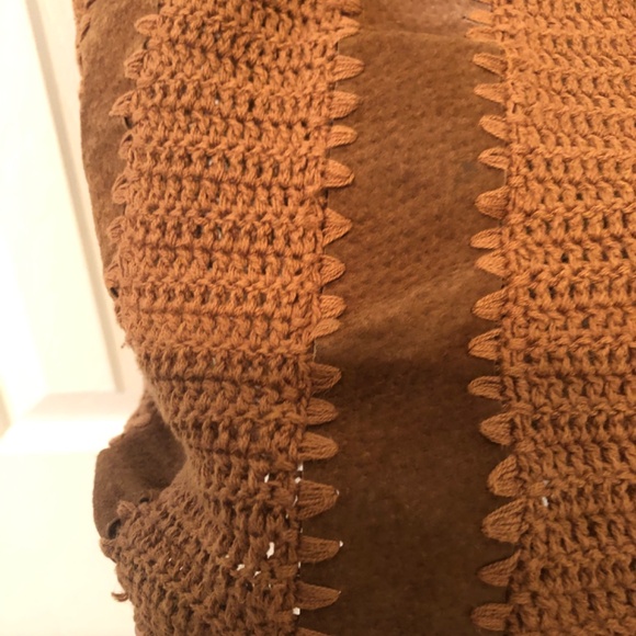 Wet Seal Vintage Leather Halter Top (Size Medium) Good Condition & Very Unique ( - Picture 4 of 6